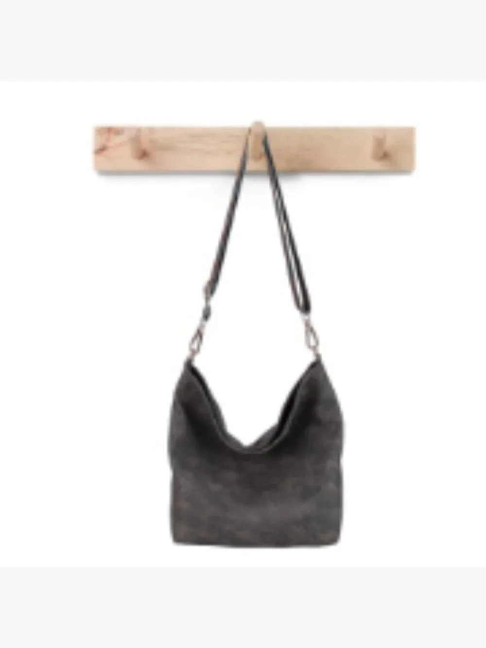 Women's Slouchy Hobo Bag Faux Leather Crossbody Purse with Zipper
